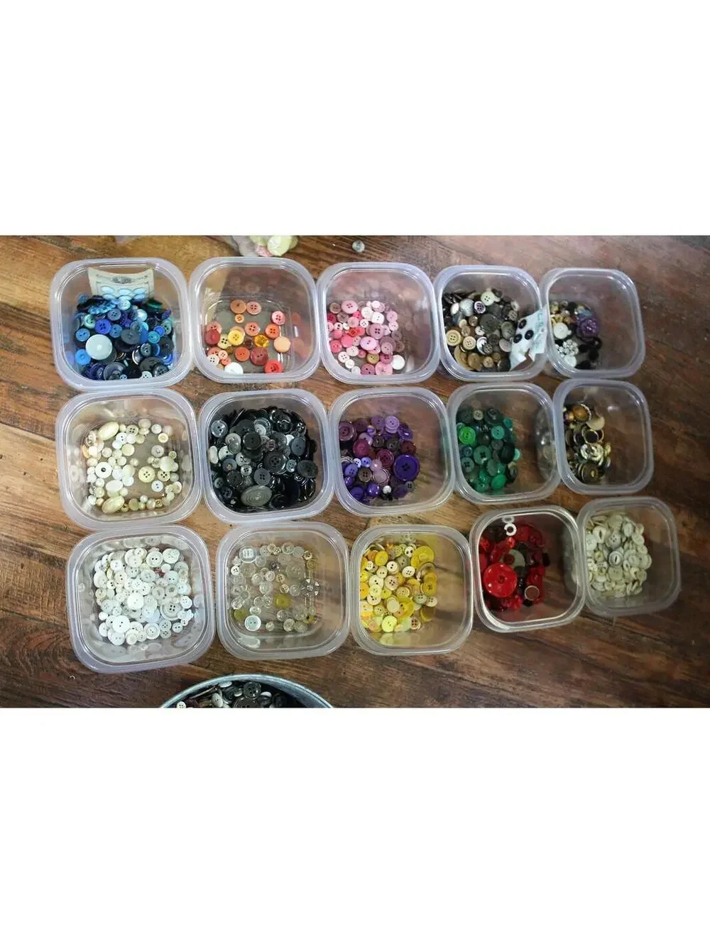 Vintage Button Lot #21, 60+ Vintage Buttons with Rhinestones, Assorted Styles